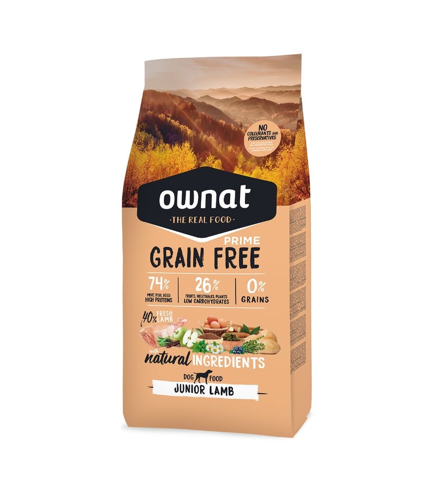 OWNAT PRIME junior à l'agneau